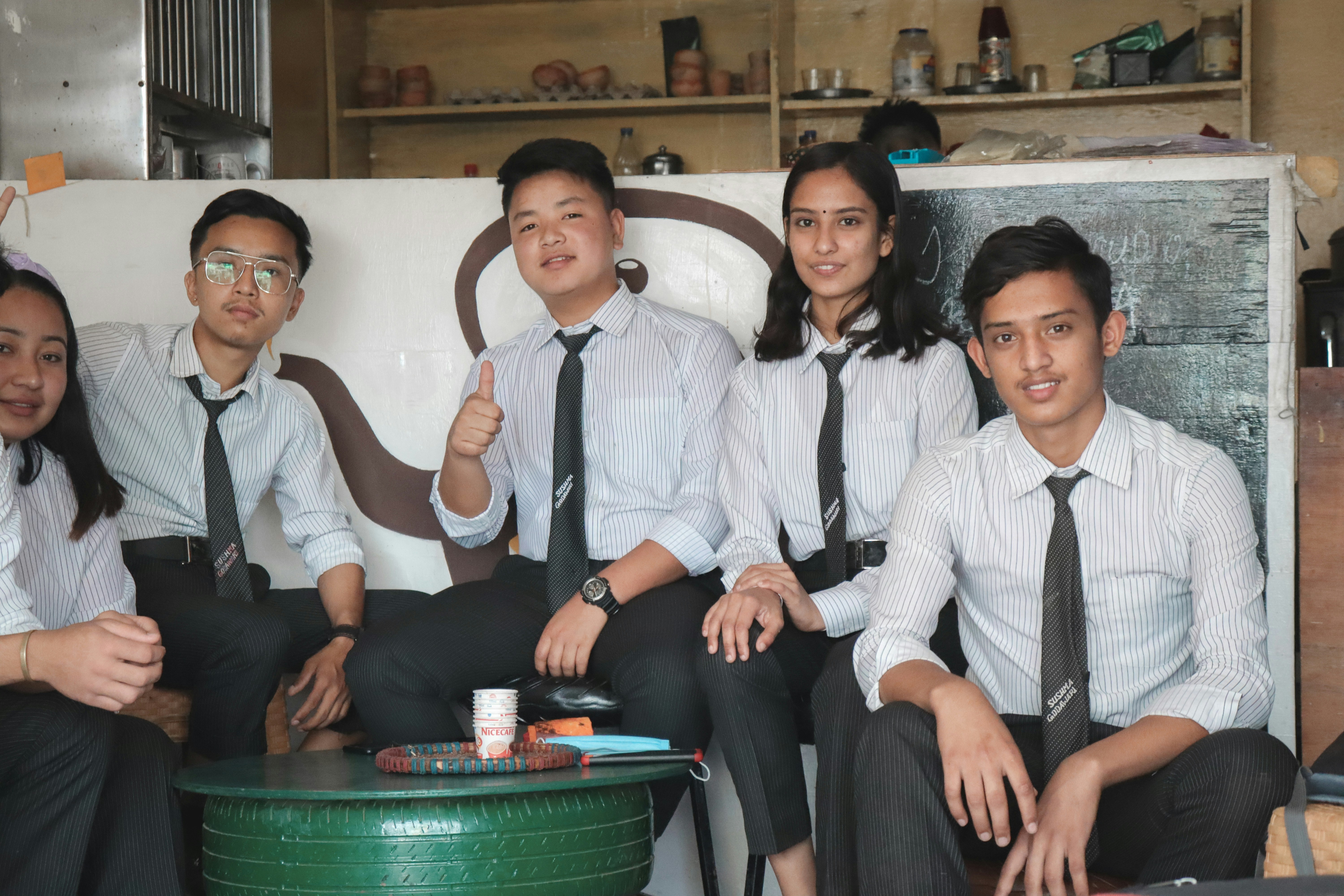 Professional team meeting discussing AI implementation solutions